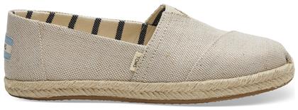 Toms Pearlized Metallic Υφασμάτινες Εσπαντρίγιες Μπεζ