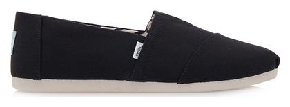 Toms Recycled Cotton Alpargata Εσπαντρίγιες Μαύρες από το Parex