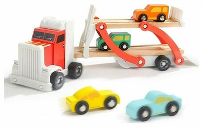 Top Bright Σετ Φορτηγό Wooden Motor Truck για 3+ Ετών