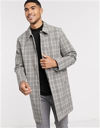 Topman mac in grey check-Multi από το Asos