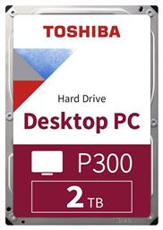 Toshiba 2TB HDD Σκληρός Δίσκος 3.5'' SATA III 7200rpm με 256MB Cache για Desktop Bulk