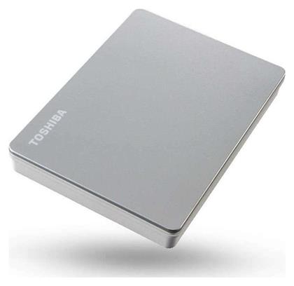 Toshiba Canvio Flex USB 3.2 Εξωτερικός HDD 1TB 2.5'' Ασημί