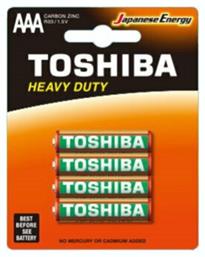 Toshiba Heavy Duty Μπαταρίες Zinc AAA 4τμχ