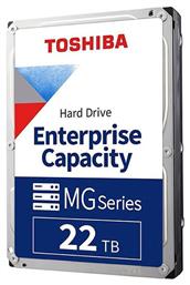 Toshiba MG 22TB HDD Σκληρός Δίσκος 3.5'' SATA III 7200rpm για Server