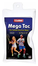 Tourna Overgrip Λευκό 10τμχ από το E-tennis