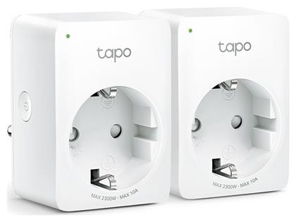 TP-LINK Tapo P100 v1 Smart Μονόπριζο με Διακόπτη 2τμχ από το e-shop