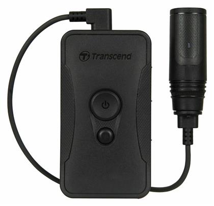 Transcend Drivepro Body 60 64gb Action Camera Full HD (1080p) με WiFi Μαύρη