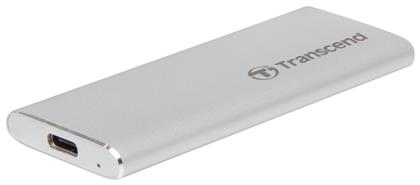 Transcend ESD240C USB 3.1 / USB-C Εξωτερικός SSD 120GB M.2 Ασημί