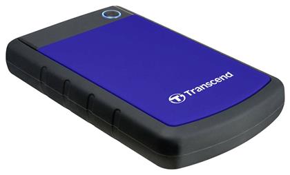 Transcend StoreJet 25H3 USB 3.0 Εξωτερικός HDD 1TB 2.5'' Μπλε