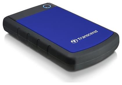 Transcend StoreJet 25H3 USB 3.0 Εξωτερικός HDD 2TB 2.5'' Μπλε