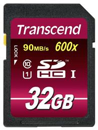 Transcend Ultimate 600x SDHC 32GB Class 10 U1 UHS-I από το e-shop