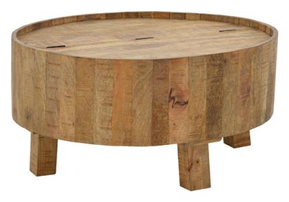 Τραπεζάκι Σαλονιού Darian 90x90x45cm Καρυδί