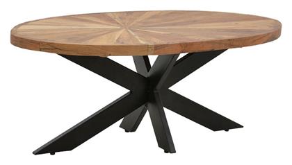 Τραπεζάκι Σαλονιού Fardy 120x60x48cm Φυσικό