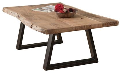 Τραπεζάκι Σαλονιού Lizard Slim 115x65x40cm Μπεζ