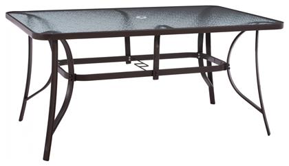 Τραπέζι Bruno 150x90x75 Καφέ