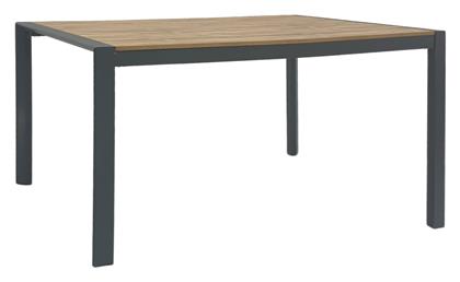 Τραπέζι Goya 160x80x75εκ. Ανθρακί