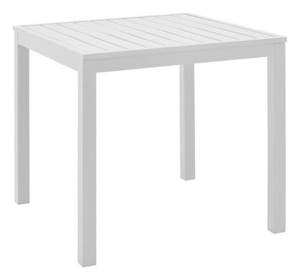 Τραπέζι Kliton 45x45x41εκ. Λευκή απόχρωση