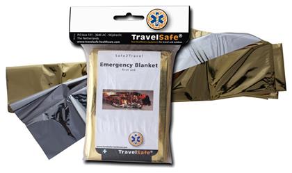 Travelsafe Safety Κουβέρτα Επιβίωσης Αλουμινίου 210x160cm από το Esmarket