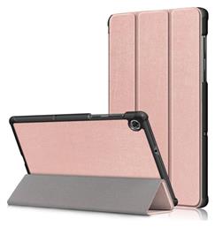 Tri-Fold Flip Cover Δερματίνης Ροζ Χρυσό (Lenovo Tab M10 Plus 10.3'')