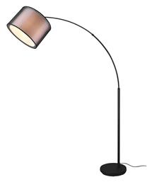 Trio Lighting Burton Μοντέρνο Φωτιστικό Δαπέδου Υ171xΜ35εκ. με Ντουί για Λαμπτήρα E27 σε Μαύρο Χρώμα