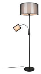 Trio Lighting Burton Μοντέρνο Φωτιστικό Δαπέδου Υ174xΜ45εκ. με Ντουί για Λαμπτήρα E14 σε Μαύρο Χρώμα