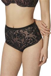 Triumph Velvet Rose Spotlight High R Thong Black από το Plus4u