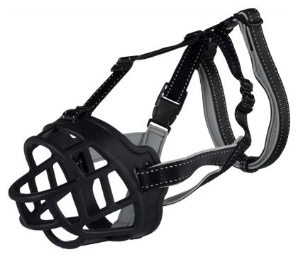 Trixie Flex Φίμωτρο Σκύλου Σιλικόνης Μαύρο Large / XLarge 36cm
