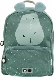 Trixie Mr Hippo Σχολική Τσάντα Πλάτης Νηπιαγωγείου σε Πράσινο χρώμα Μ23 x Π10 x Υ31cm από το Pharm24