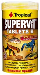 Tropical Supervit Tablets B Τροφή για Τροπικά Ψάρια σε Ταμπλέτες 50ml από το Plus4u