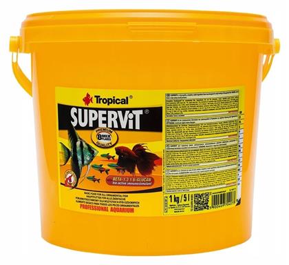 Tropical Supervit Τροφή για Τροπικά Ψάρια σε Νιφάδες 5000ml 1000γρ. από το Plus4u