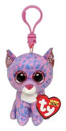 Ty Κλιπ Beanie Boos Cassidy Μωβ Γατούλα από το BlablaToys