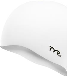 Tyr Wrinkle Free LCSJR100 Σκουφάκι Κολύμβησης Ενηλίκων από Σιλικόνη Λευκό