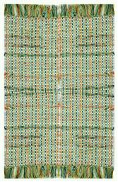 Tzikas Carpets Boho 30150-040 Καλοκαιρινό με Κρόσια Green από το Aithrio