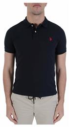 U.S. Polo Assn. Ανδρική Μπλούζα Polo Κοντομάνικη Navy Μπλε