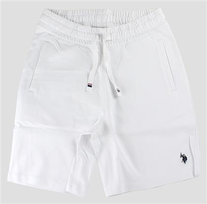 U.S. Polo Assn. Ανδρική Βερμούδα Λευκή από το ProjectShops