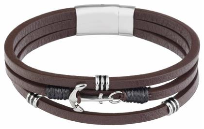 U.S. Polo Assn. Ανδρικό Βραχιόλι Δερμάτινο