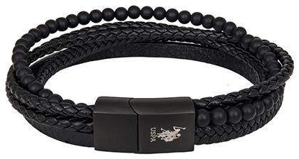 U.S. Polo Assn. Ανδρικό Βραχιόλι Δερμάτινο