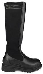 U.S. Polo Assn. Bruna 001 Γυναικείες Μπότες Ιππασίας Μαύρες από το Pitsiriki