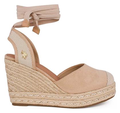U.S. Polo Assn. Πλατφόρμες Μπεζ