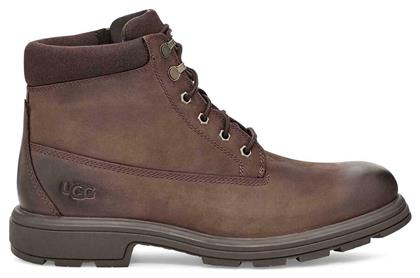 Ugg Australia Biltmore Δερμάτινα Καφέ Ανδρικά Αρβυλάκια