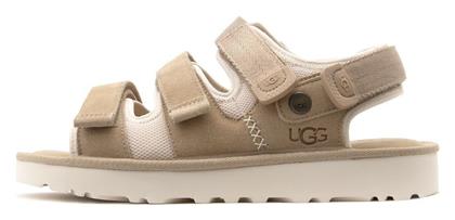 Ugg Australia Δερμάτινα Ανδρικά Σανδάλια σε Μπεζ Χρώμα από το ProjectShops