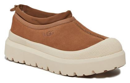 Ugg Australia Δερμάτινες Χειμερινές Ανδρικές Παντόφλες