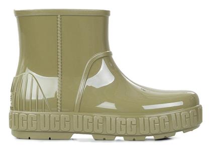 Ugg Australia Drizlita Κοντές Γυναικείες Γαλότσες Χακί από το Z-mall