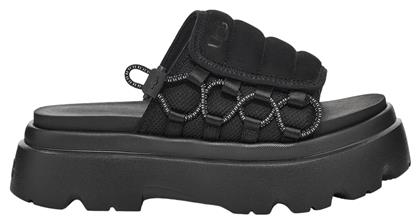 Ugg Australia Δερμάτινα Γυναικεία Σανδάλια Sporty Flatforms σε Χρώμα