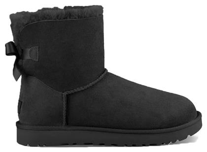 Ugg Australia Mini Bailey Bow II Μποτάκια Μαύρα 1016501-BLK από το Modivo