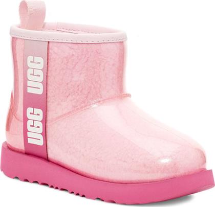 Ugg Australia Παιδικό Μποτάκι Αδιάβροχο για Κορίτσι Ροζ Mini II 1121007K