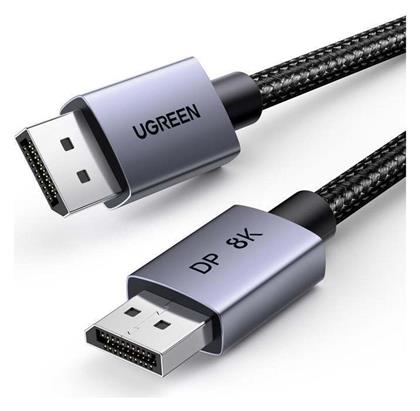 Ugreen Cable DisplayPort male - DisplayPort male 1m Μαύρο (25903)