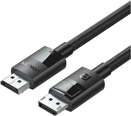 Ugreen Cable DisplayPort male - DisplayPort male 2m Μαύρο (80392)