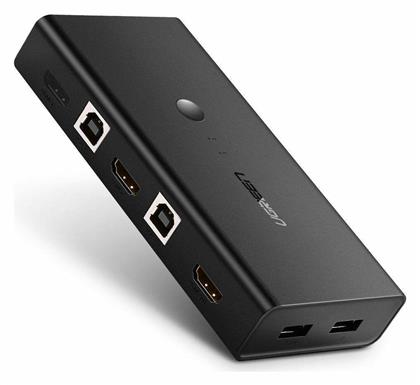 Ugreen CM293 2 In 1 Out KVM HDMI Switch Box