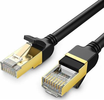 Ugreen F/FTP Cat.7 Καλώδιο Δικτύου Ethernet 0.5m Μαύρο από το e-shop
